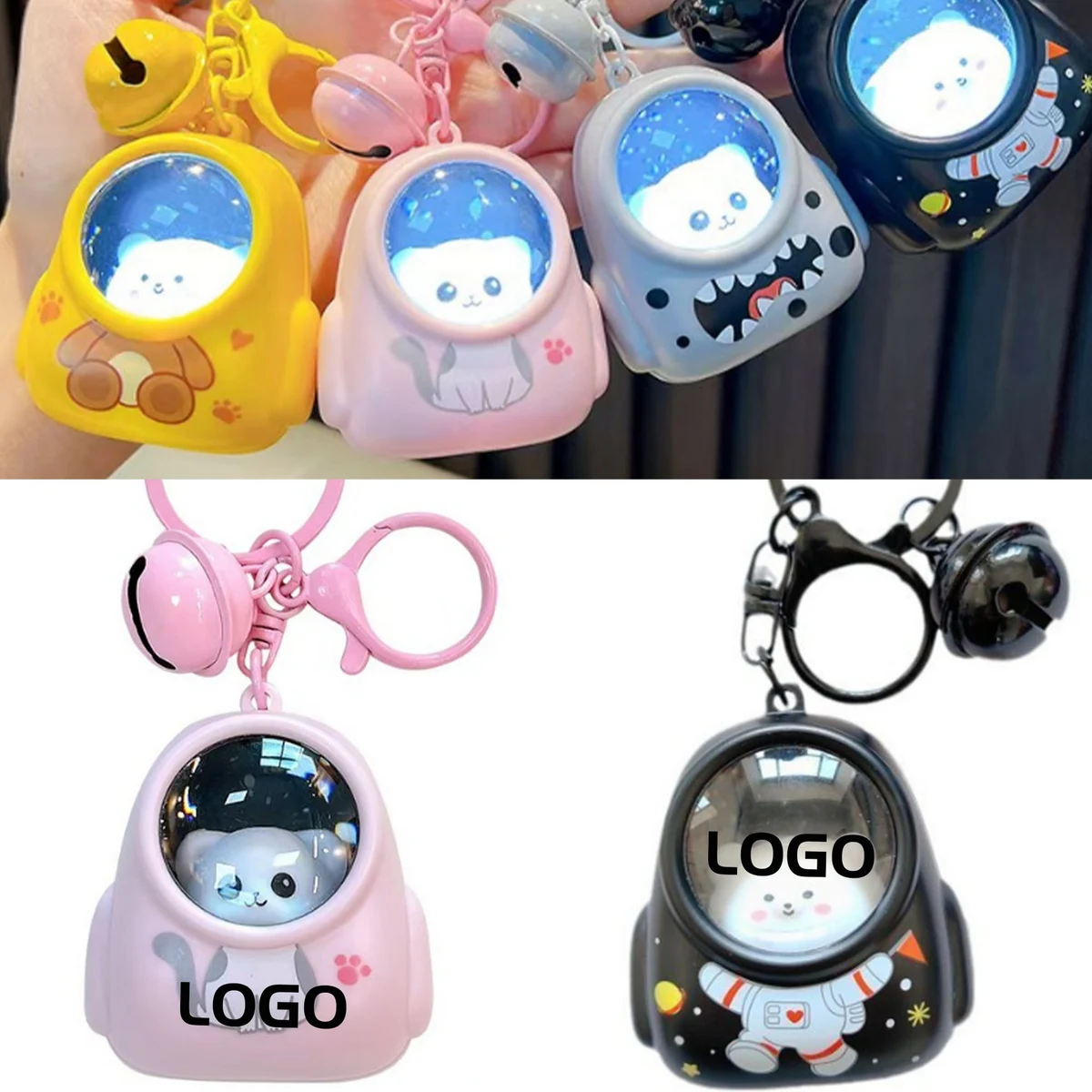 Glowing Keychain Doll / Anime Doll Keychain 1