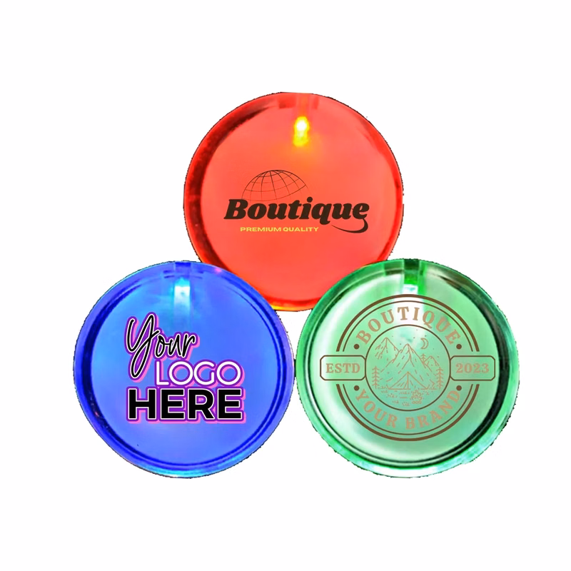 Luminous Chest Custom Atmospheric Flash LED Logo Badge