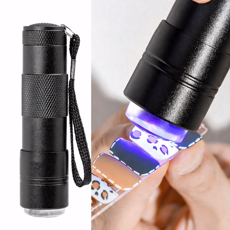 UV Nail Lamp with Silicone Stamping Kit