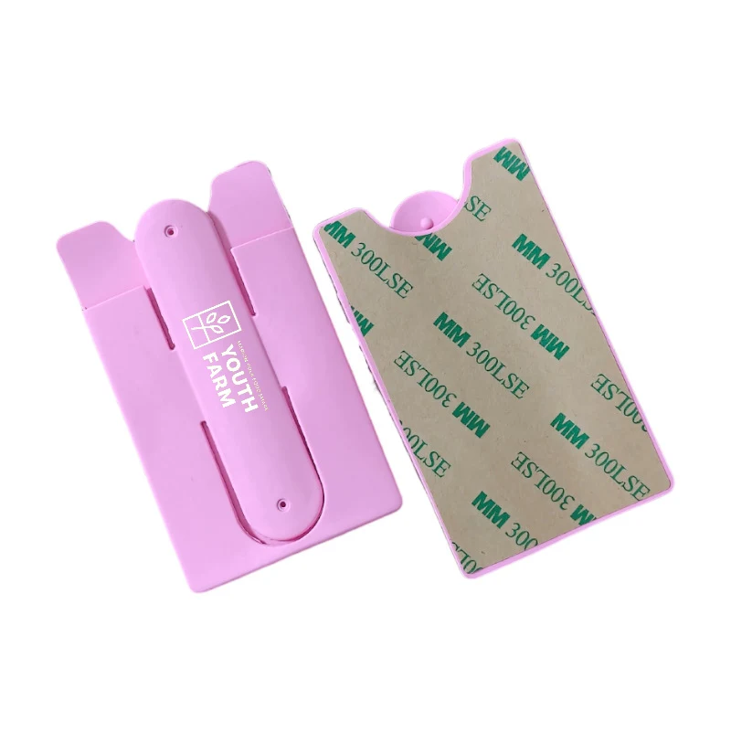 Silicone Mobile Phone Card Cover Holder 1
