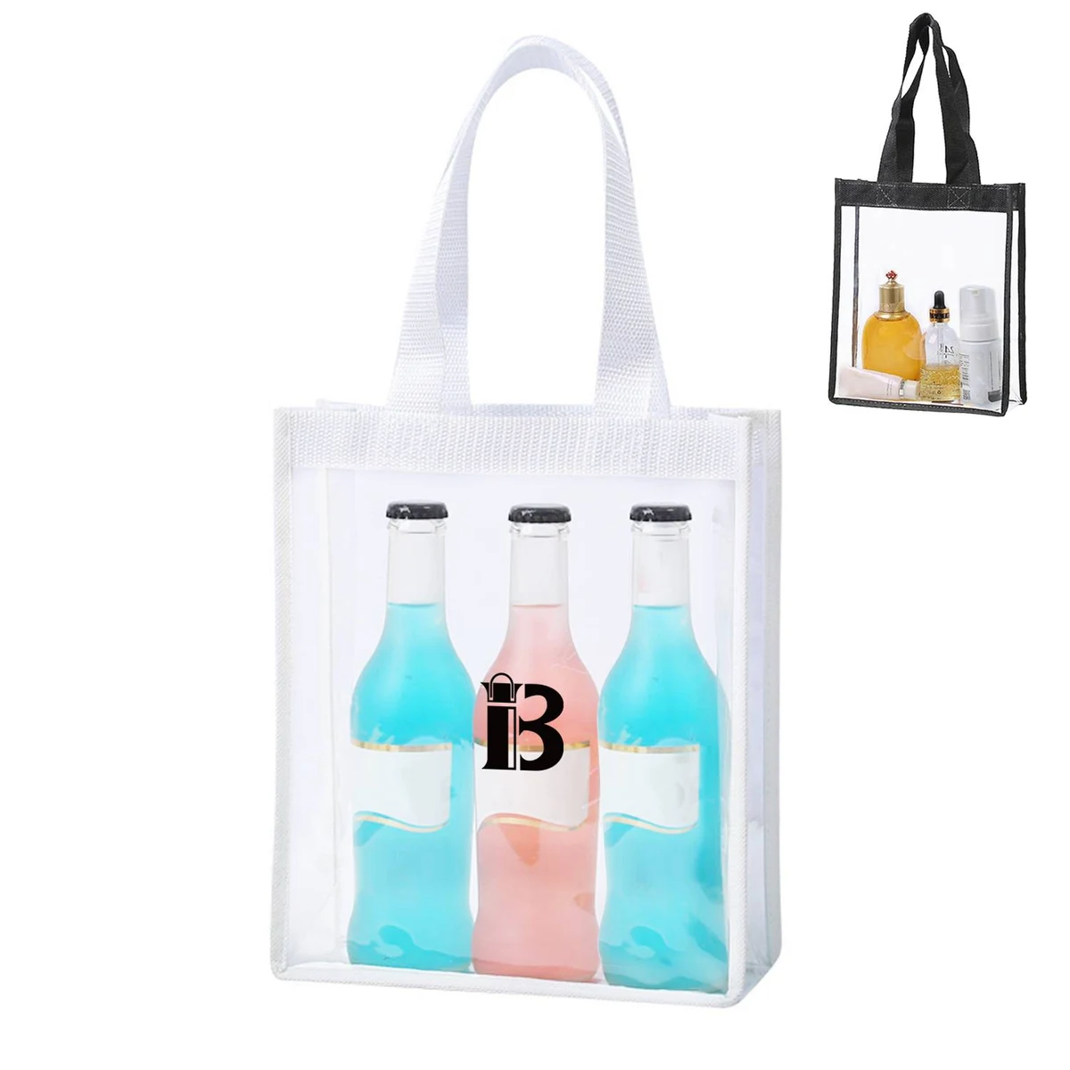 PVC Transparent Handbag Tote Bag 1