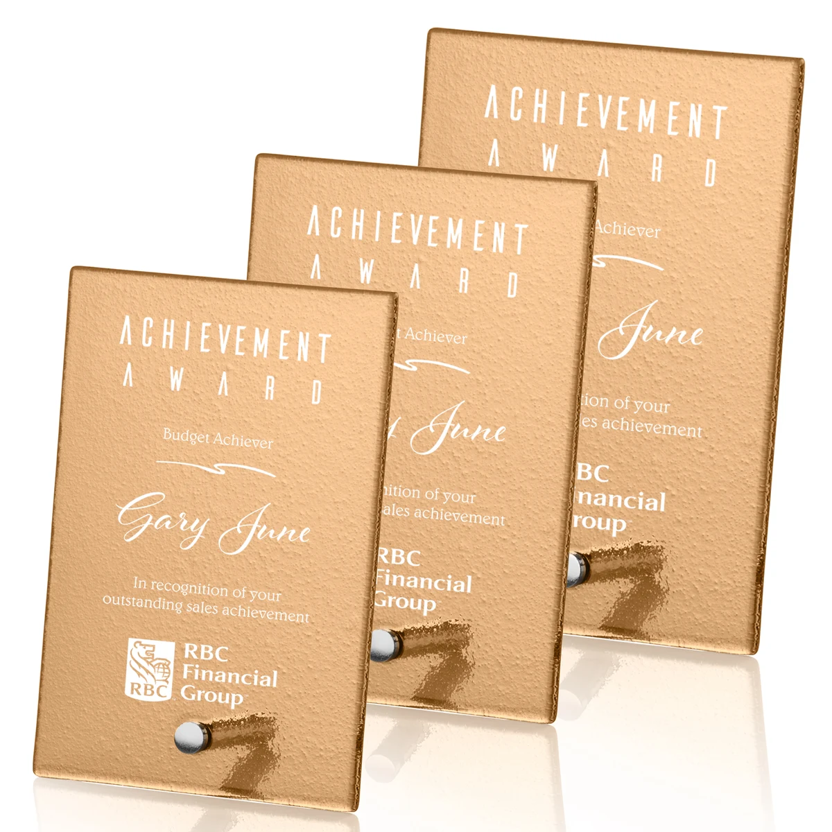 Atchison Russet Rectangle Award - Silver 1