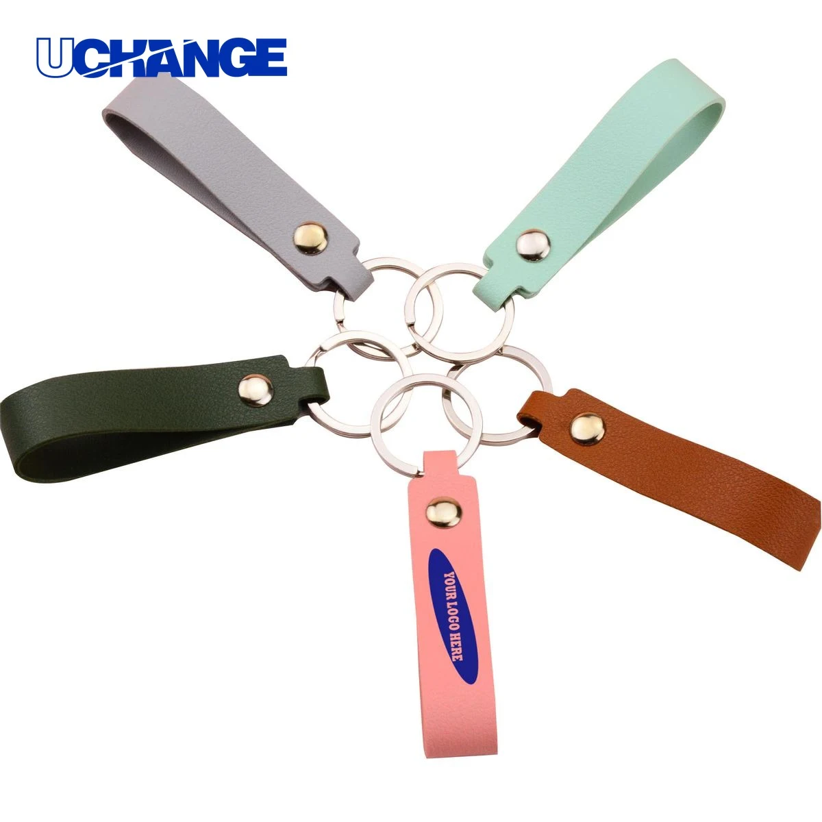 Leather Keychain Business Gift 1