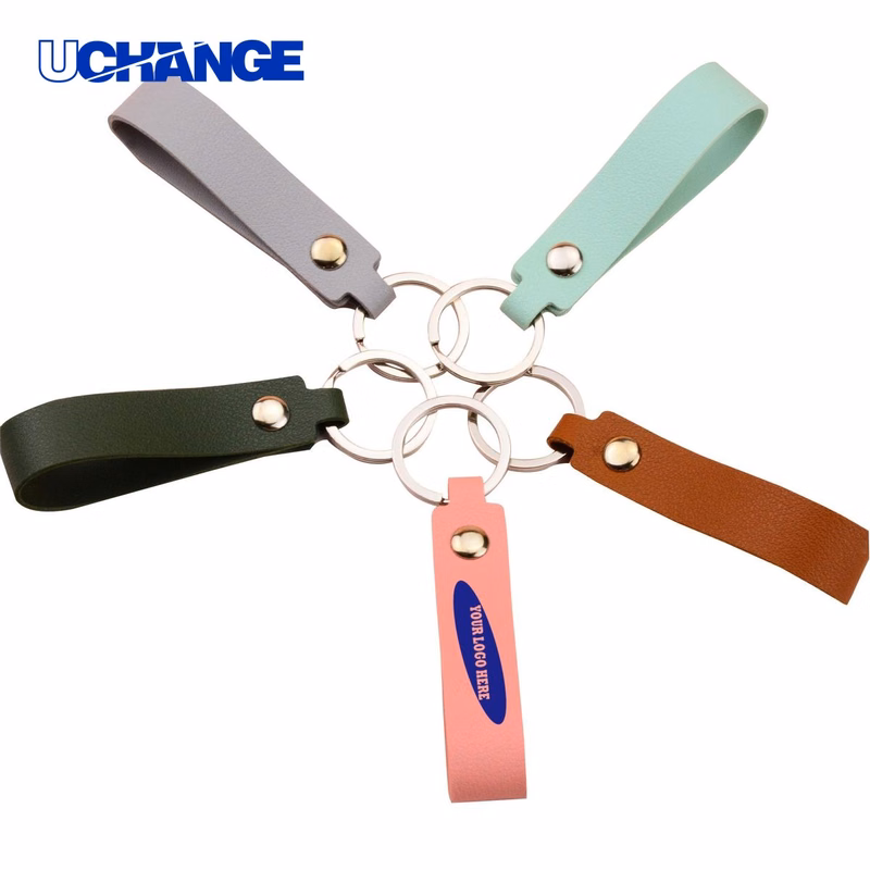 Leather Keychain Business Gift