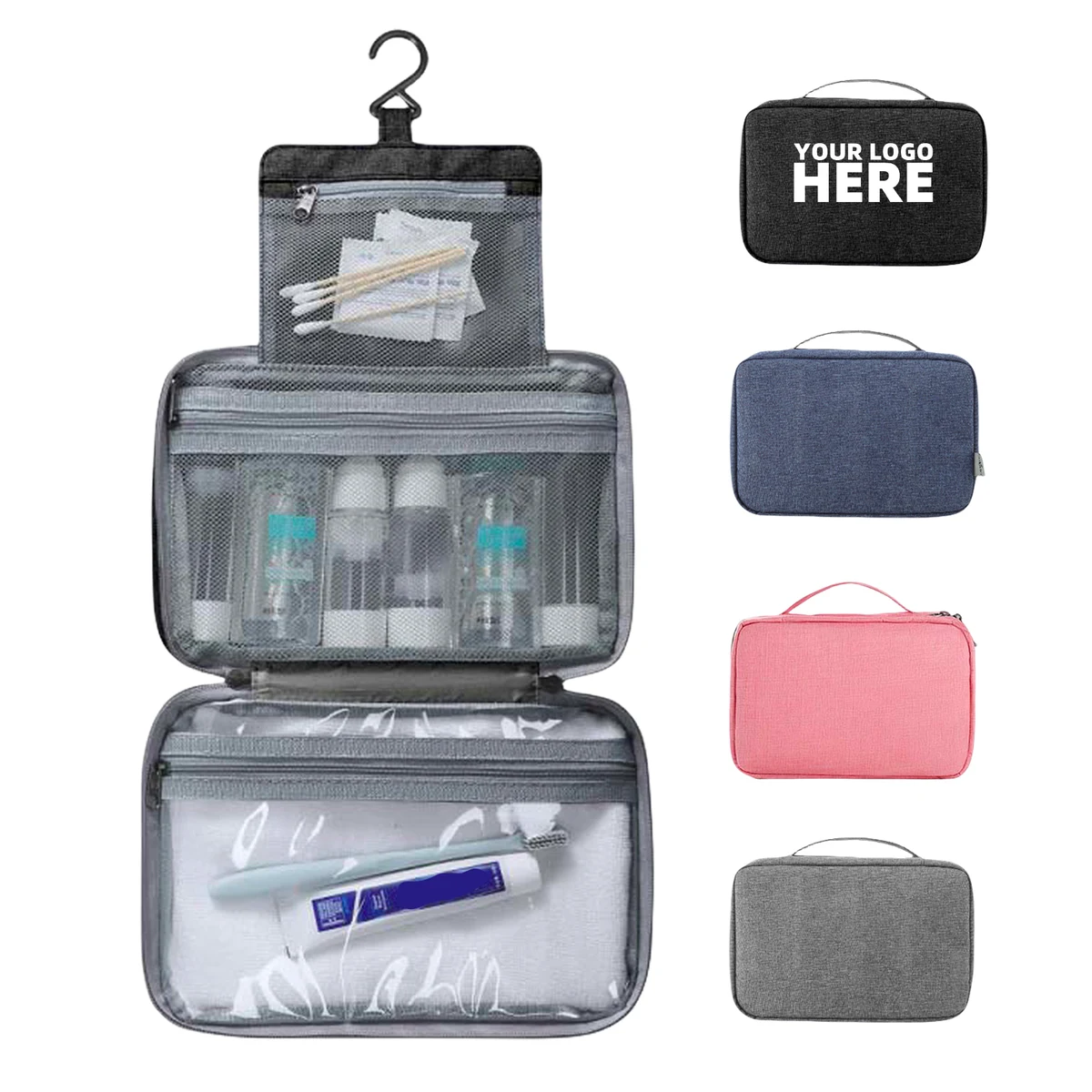 Water Resistant Makeup Cosmetic Bag Travel Organizer 1