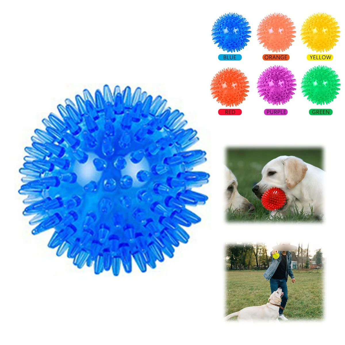 Squeaky Dog Toy Ball 1