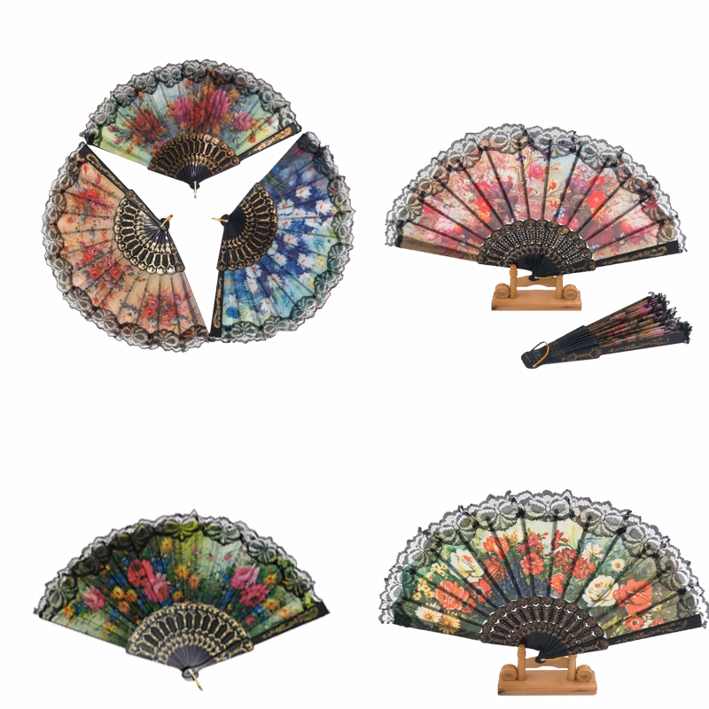 Lace Folding Hand Fan