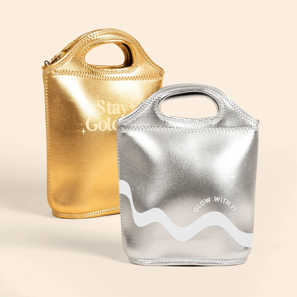 VENTI - METALLIC NEOPRENE LUNCH BAG 1