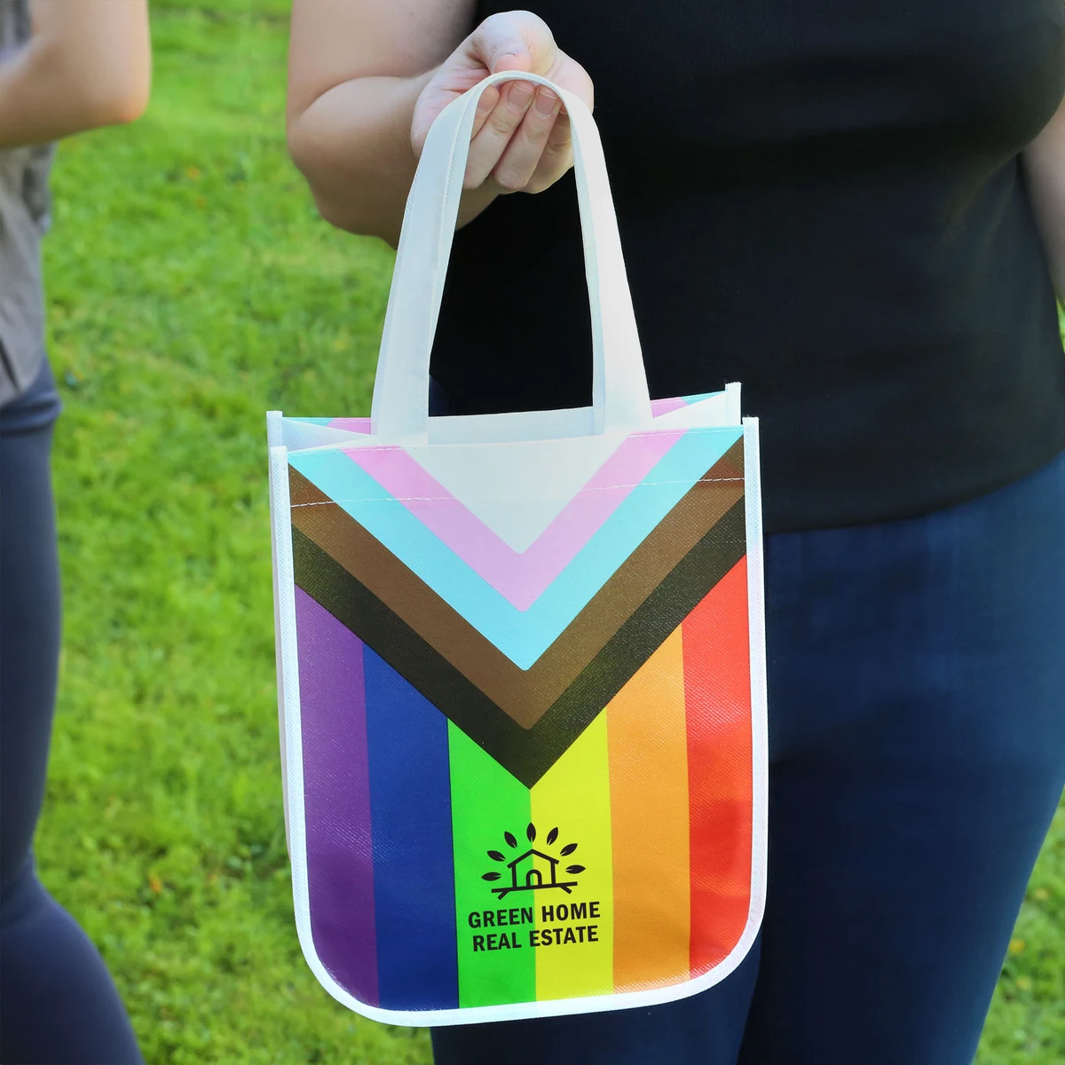 Progress Pride Laminated Fashion Tote Bag 1