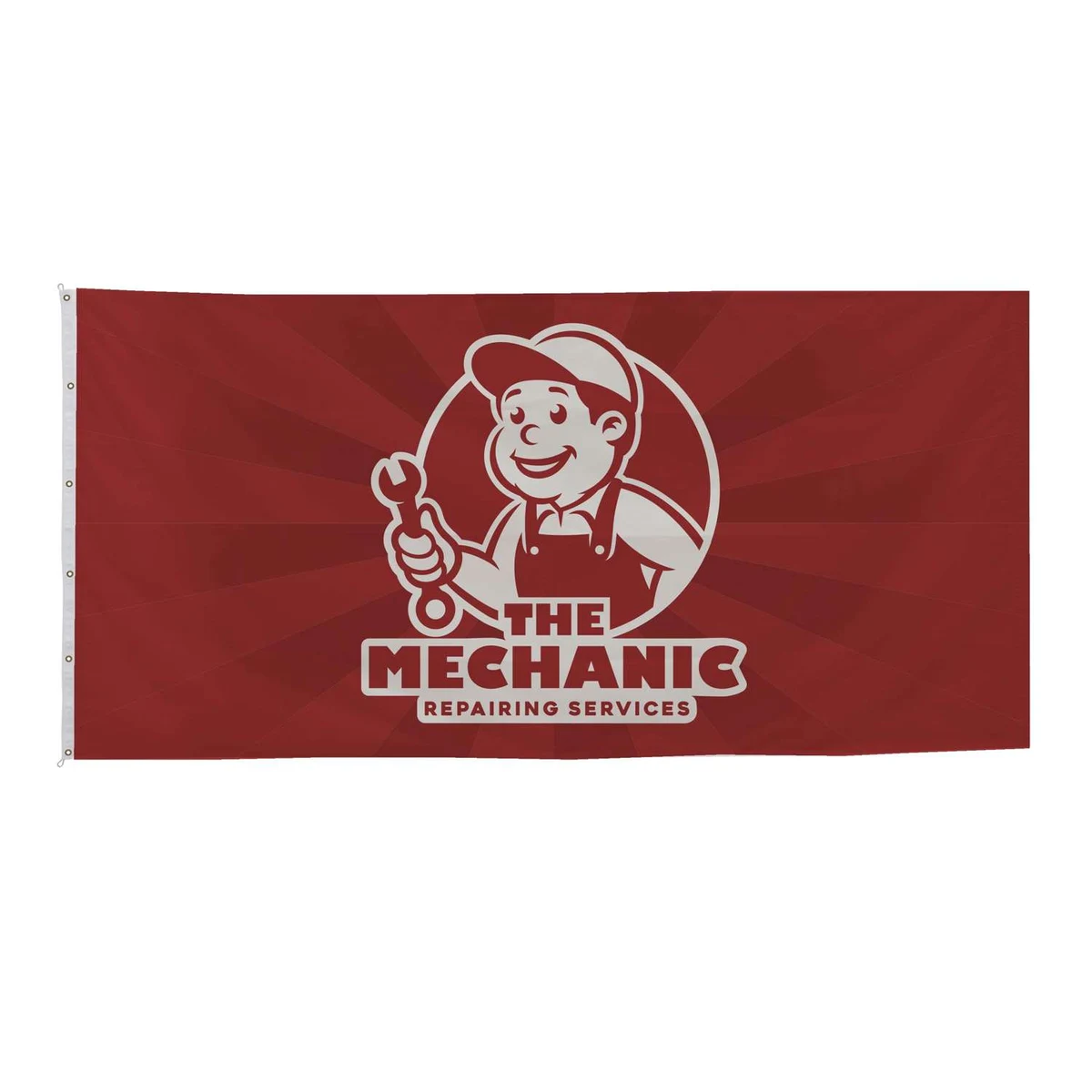 30' x 60' Nylon Flag Single-Sided 1