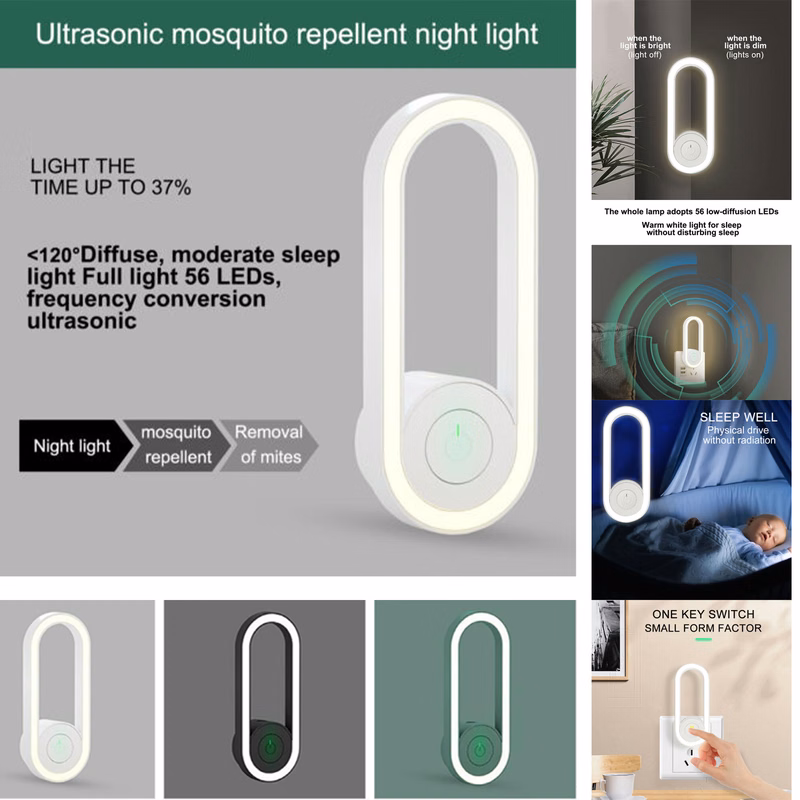 Ultrasonic Insect Repellent Night Light