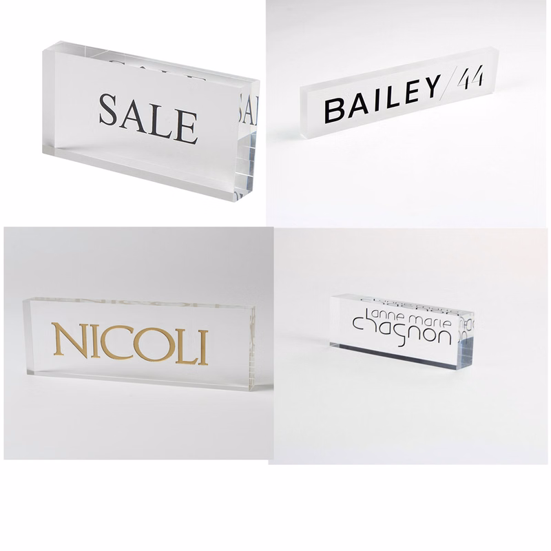 Acrylic Display Tag