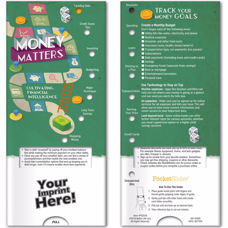 Pocket Slider - Money Matters
