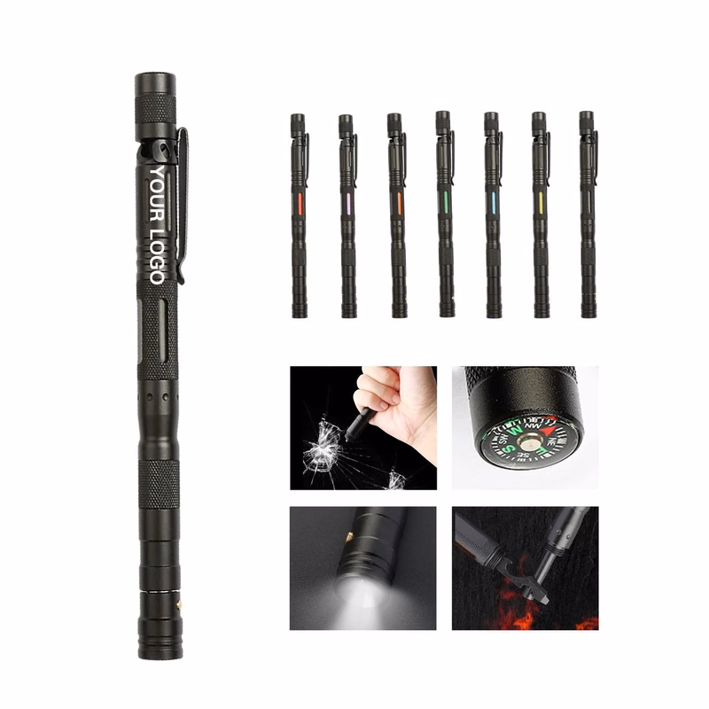 Multi-Function Pen with Flashlight