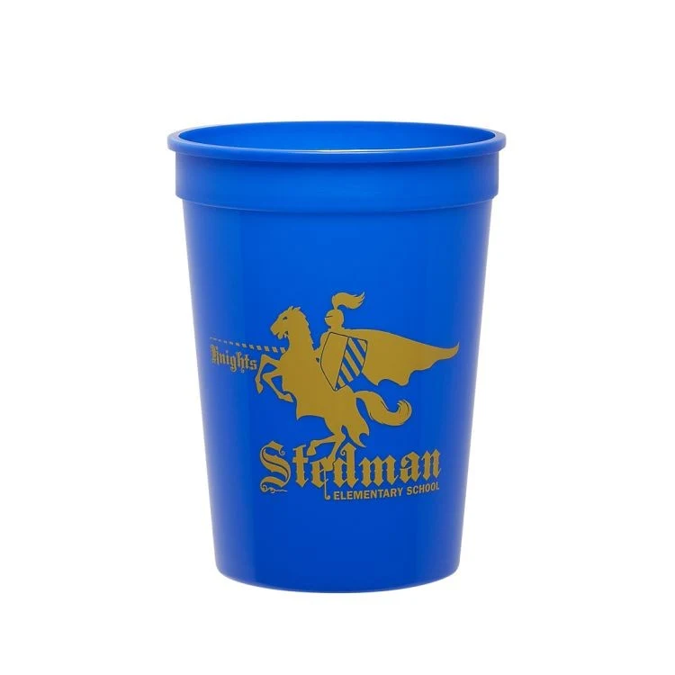 12 oz. Smooth Colored Stadium Cup 1