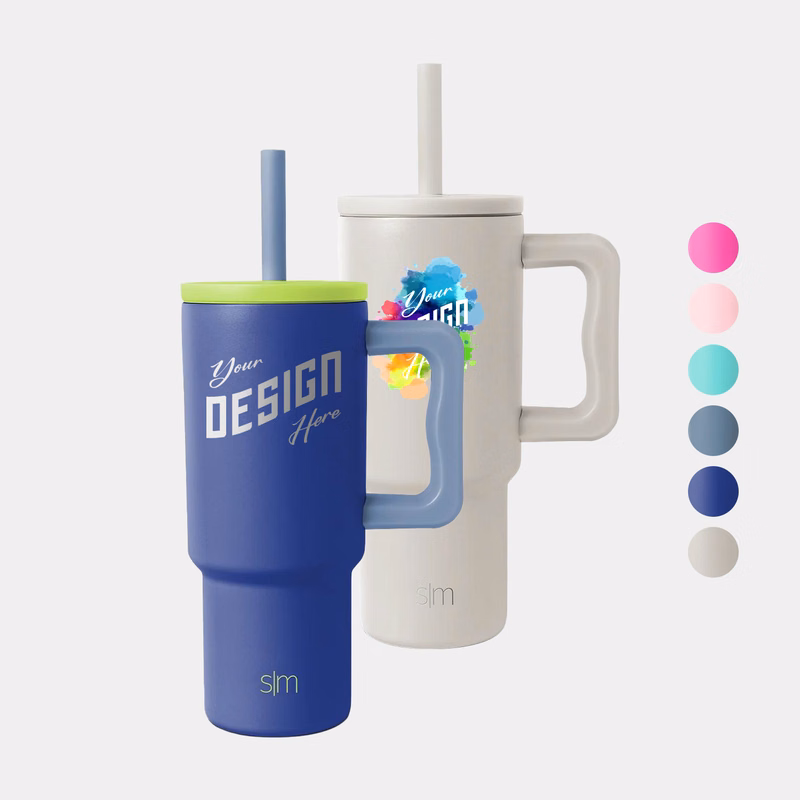 24 oz Simple Modern® Stainless Steel Double-Walled Insulated Trek Tumbler