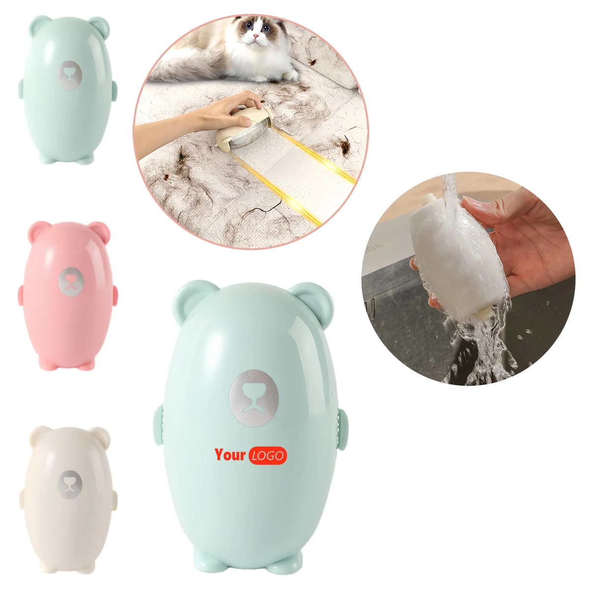 Bear-shaped Lint Roller 1