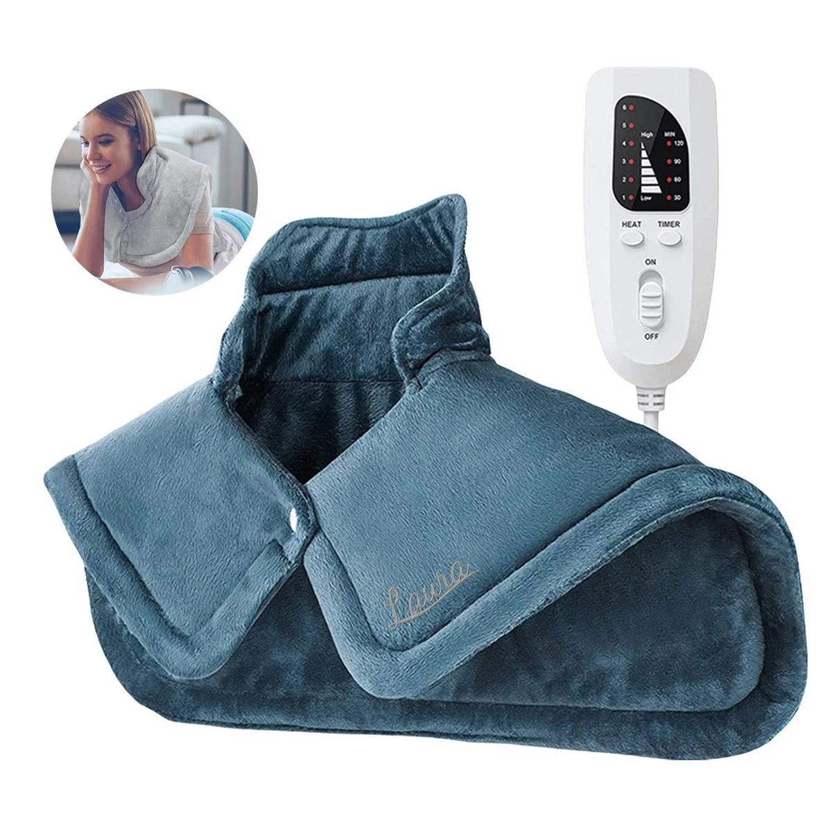Winter Electric Heating Shawl Blanket 1