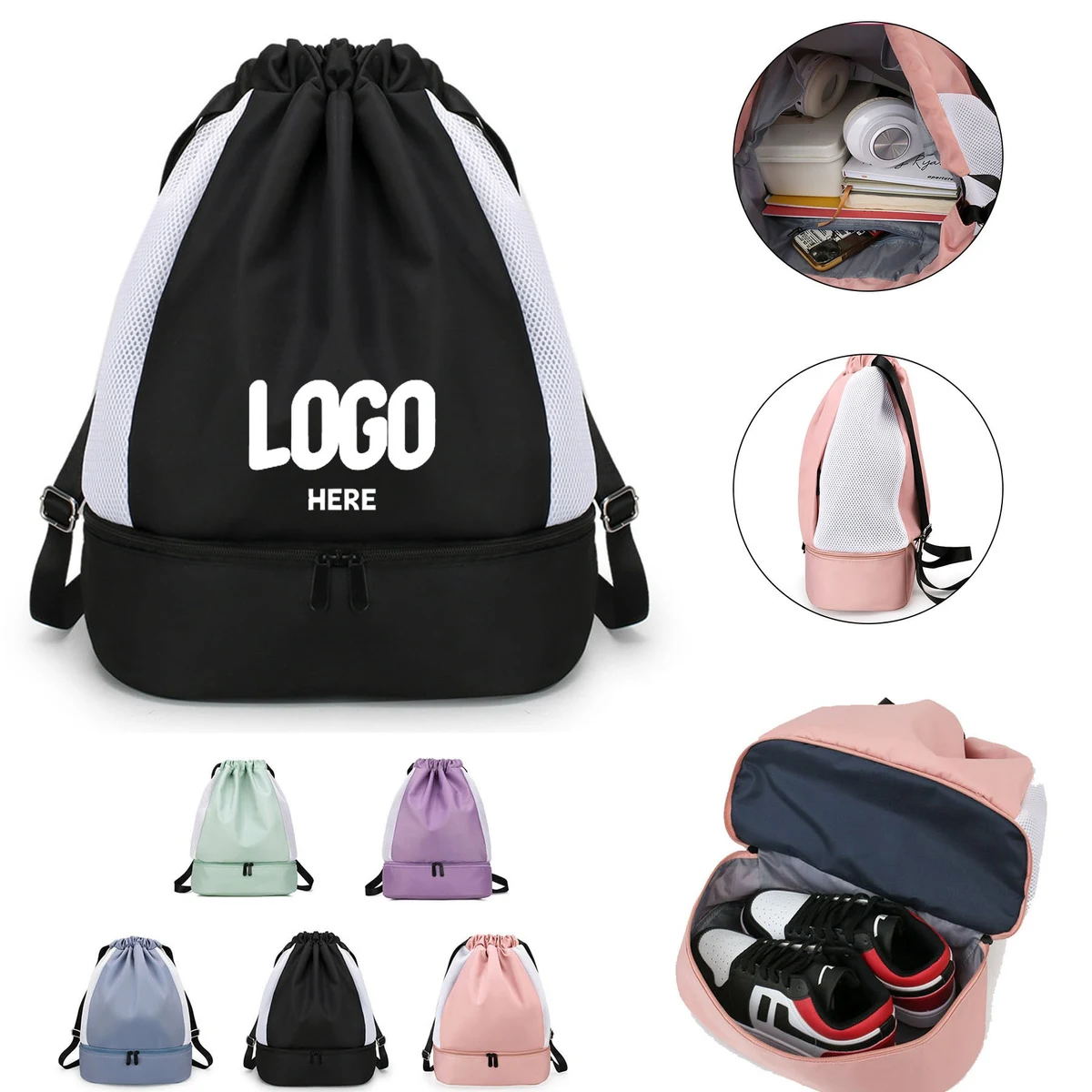 Dry And Wet Separation Sport Backpack 1