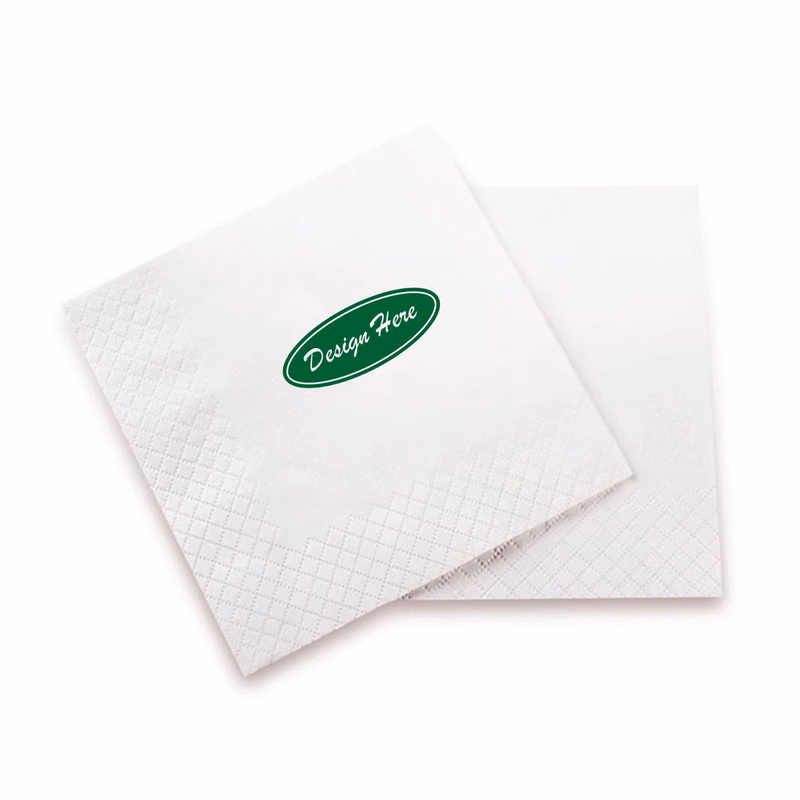 Customized Soft White Napkins