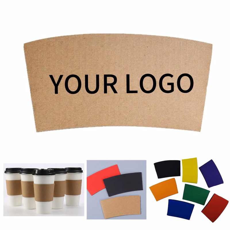 Insulated Kraft Paper Coffee Sleeve