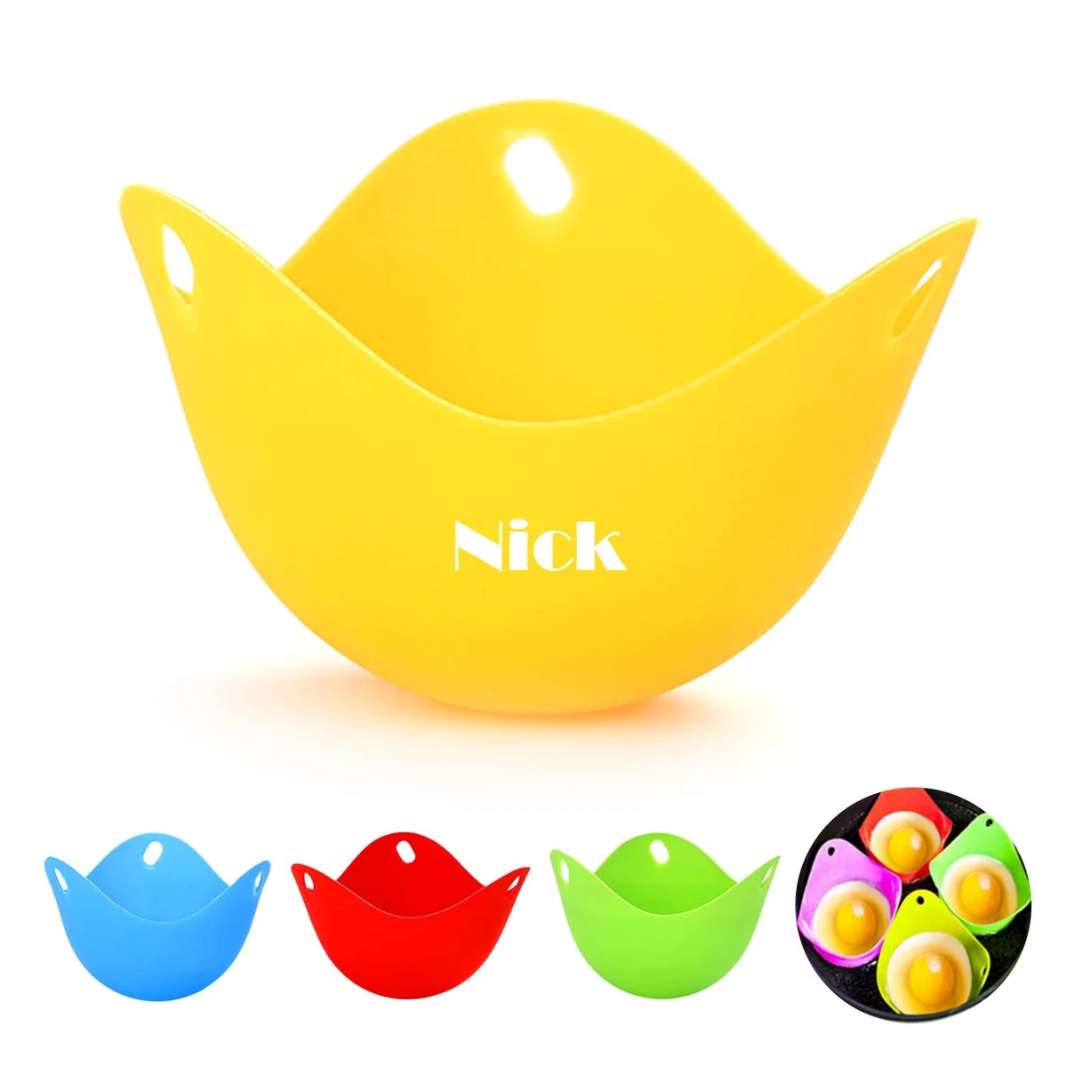 Silicone Egg Cooker Thickened 1