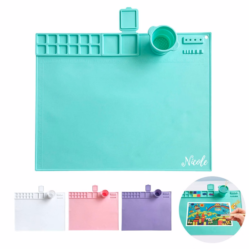 Multi Functional Silicone Painting Pad
