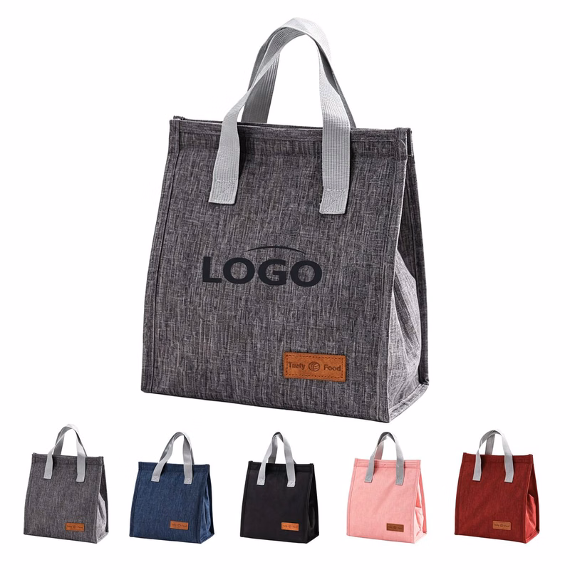 Insulated Fabric Lunch Tote Bag
