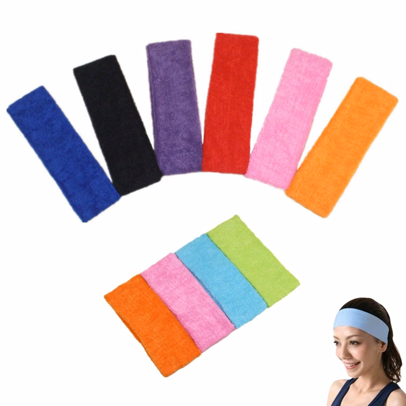 Moisture-Wicking Polyester Workout Headband
