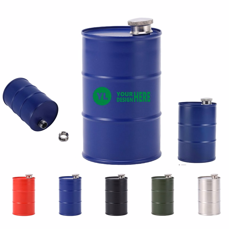 Stainless Steel Camping Flask 25oz