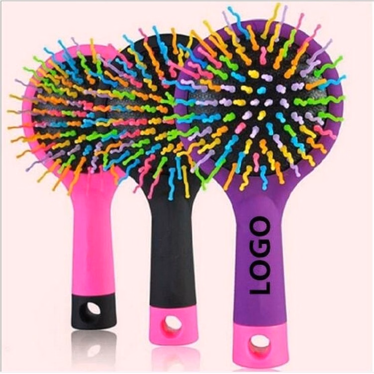 Rainbow Massage Hair Comb