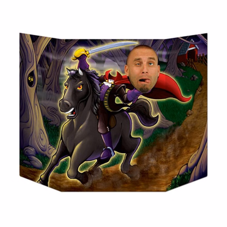 Headless Horseman Photo Prop