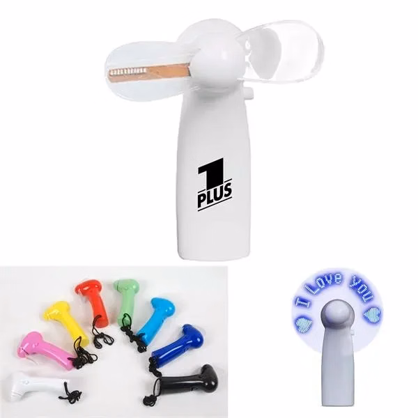 Mini Programmable Led Handheld Fan