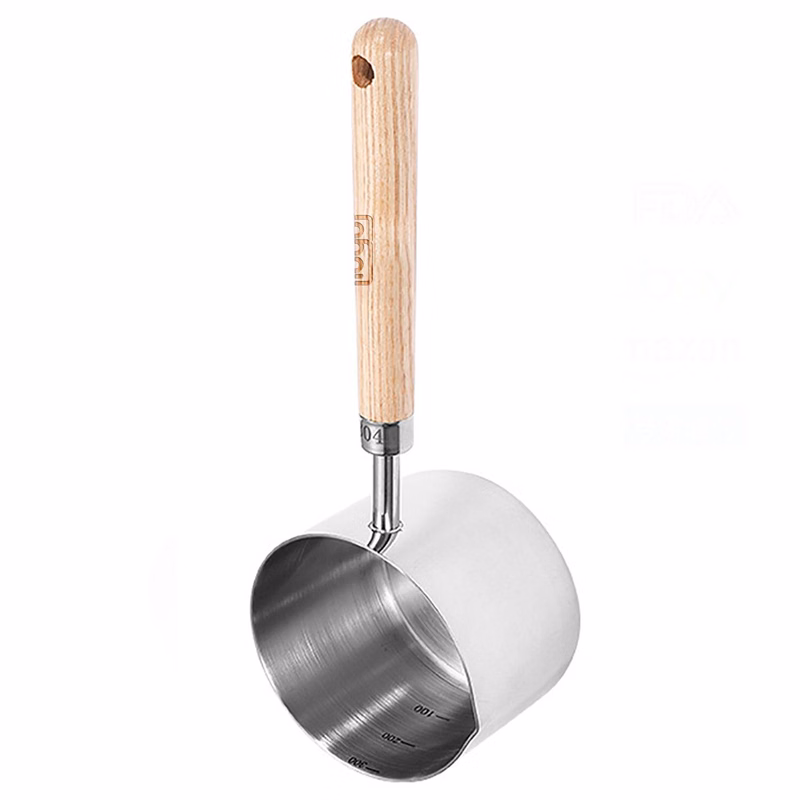 Stainless steel sauce spoon