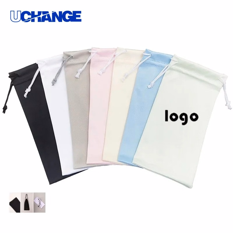 Microfiber Eyeglasses Storage Bag Protective Pouch for Lenses