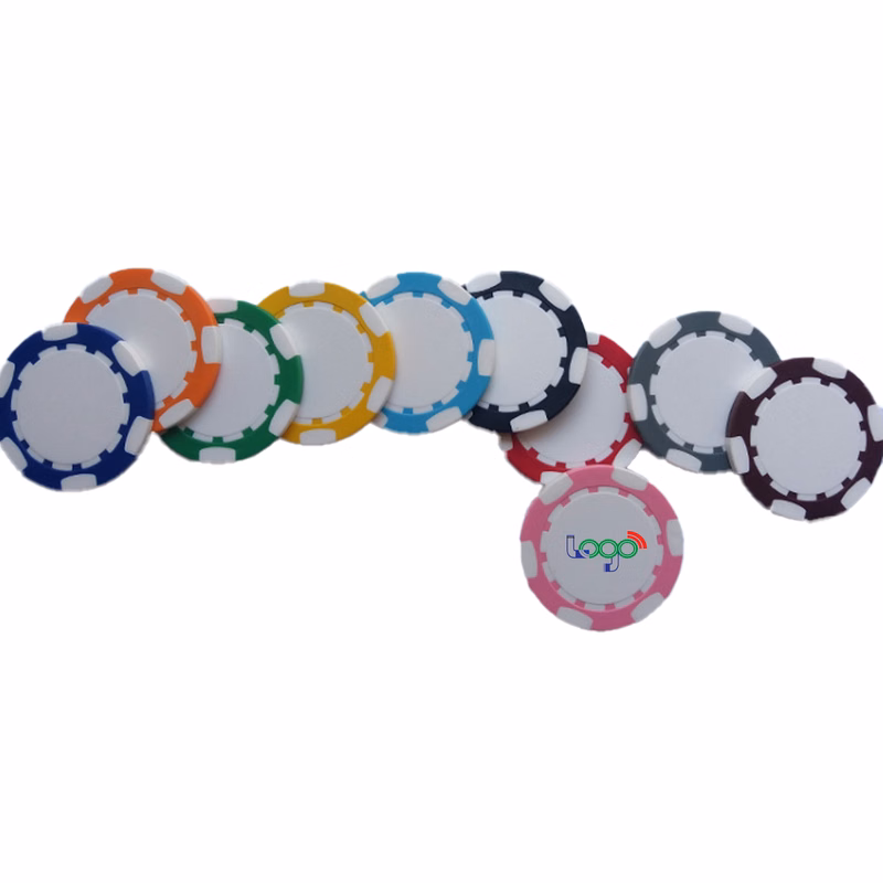 Casino Style ABS Poker Chips with Custom Print