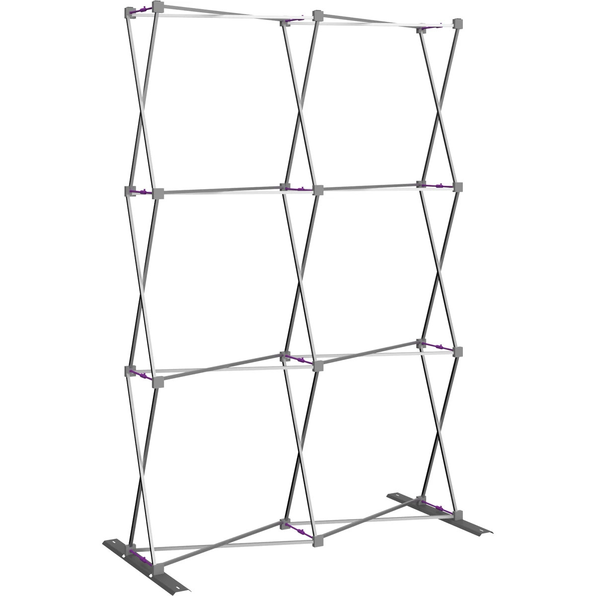 Hopup 5.5ft Full Height Straight Display (Hardware Only) 1