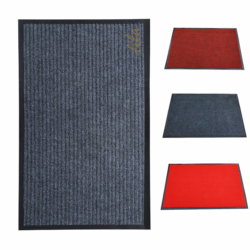 Absorbent Anti Slip Entrance Striped Floor Mat