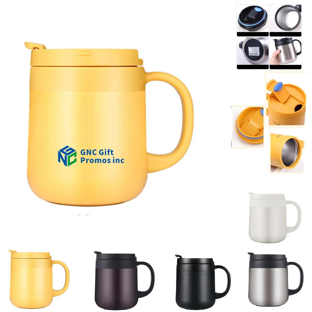 12OZ Business Double Lid Coffee Cup 1