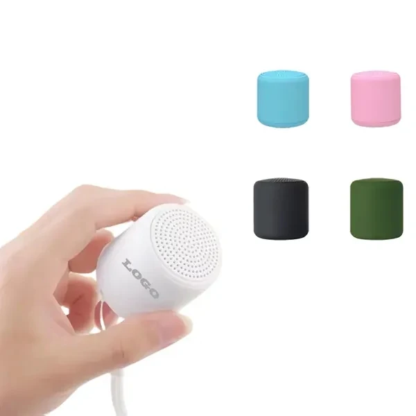 Portable Mini Wireless Speaker, Ideal Travel Speaker for Desk, Travel and Daily Use 1