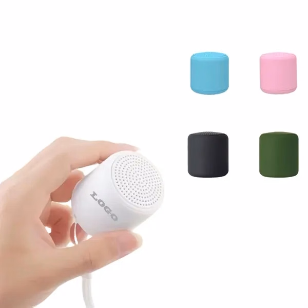 Portable Mini Wireless Speaker, Ideal Travel Speaker for Desk, Travel and Daily Use