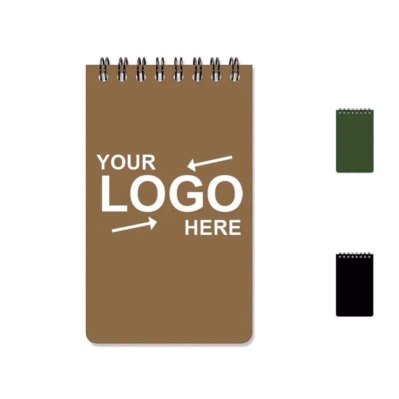 Weatherproof Top Spiral Memo Notebook