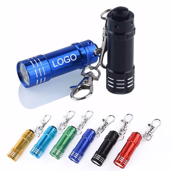 3 LED Deluxe Flashlight Keychain