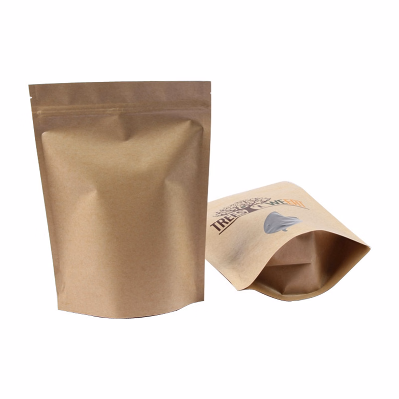 Brown Kraft Paper Sealing Bag
