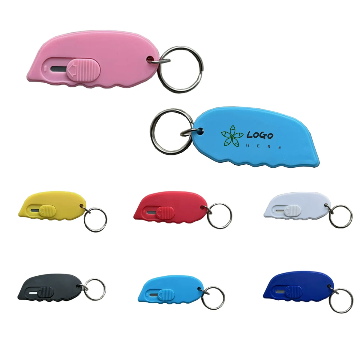 Mini Retractable Knife Box Cutter Keychain 1