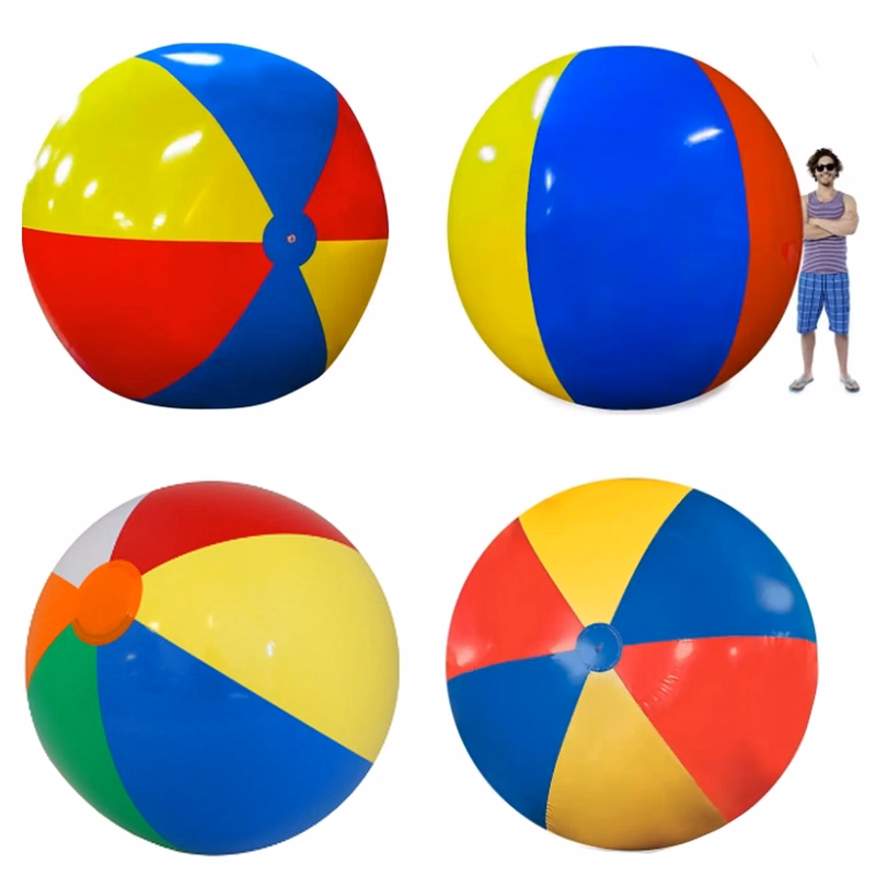 Custom High Quality Giant Colorful Beach Ball
