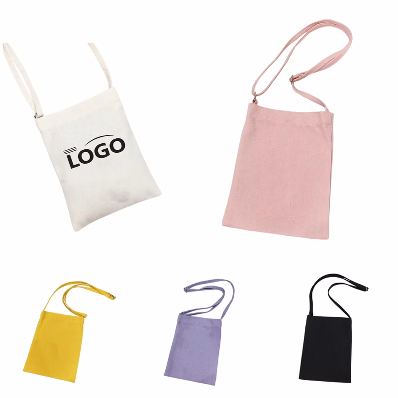 Cotton Canvas Sling Pouch