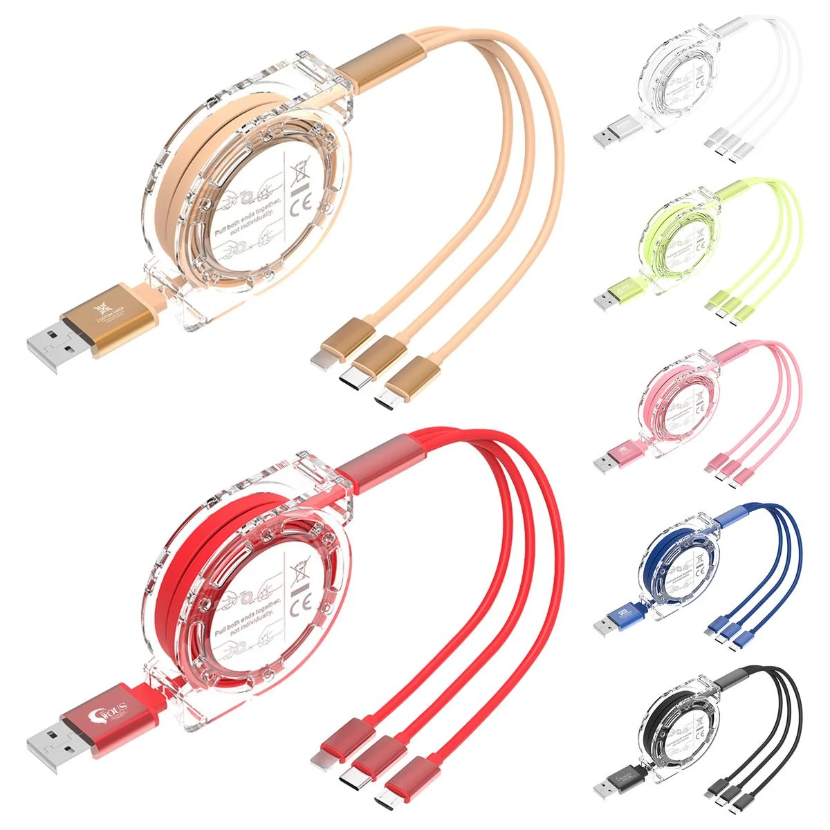3-in-1 Multi Device Charger and USB Charging Cable 1