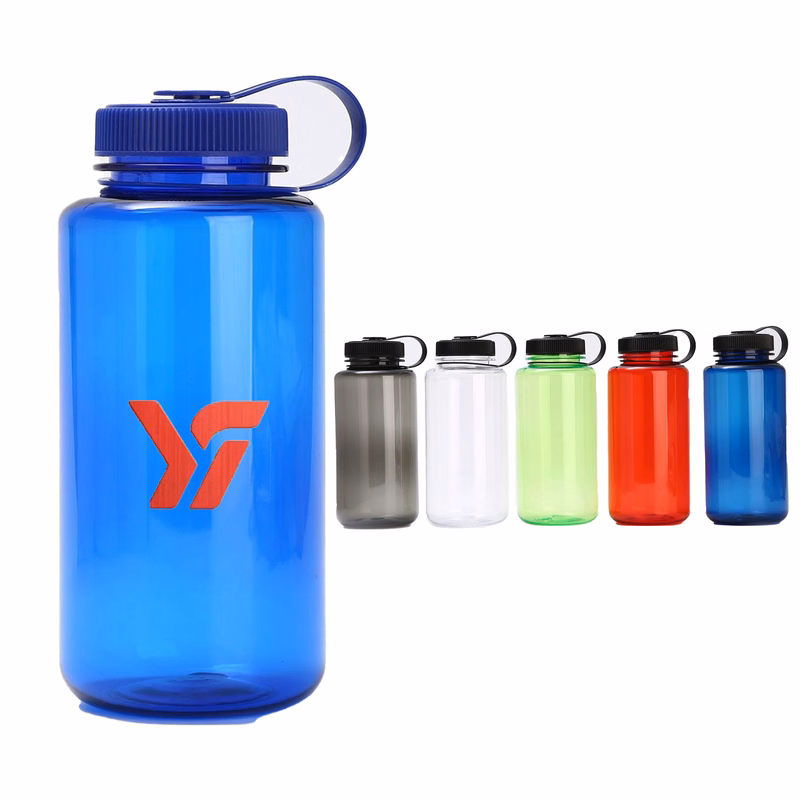 Reusable 32 Oz Plastic Water Bottle With Handle