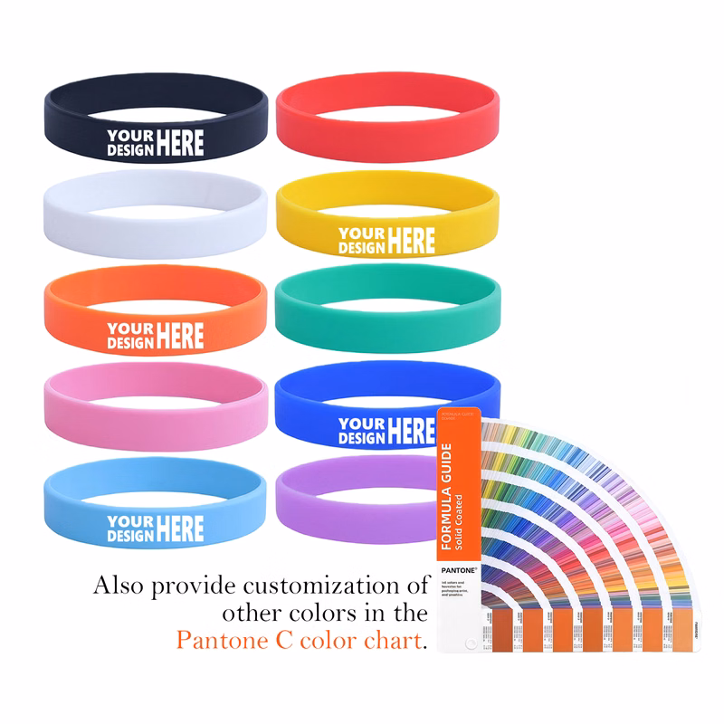 Custom silicone wristbands